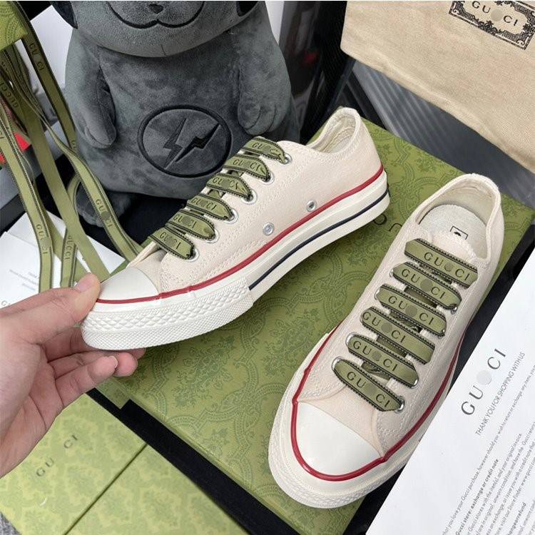 【グッチ】×【CONVERSE】高品質 メンズ レディース  スニーカー  