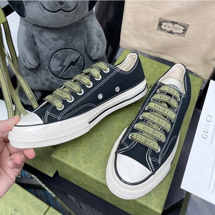 【グッチ】×【CONVERSE】高品質 メンズ レディース  スニーカー  