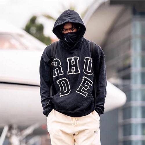 RHUDEスーパーコピー フード Tシャツ パーカー