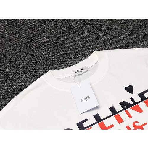 セリーヌコピーメンズ レディース 半袖Tシャツ