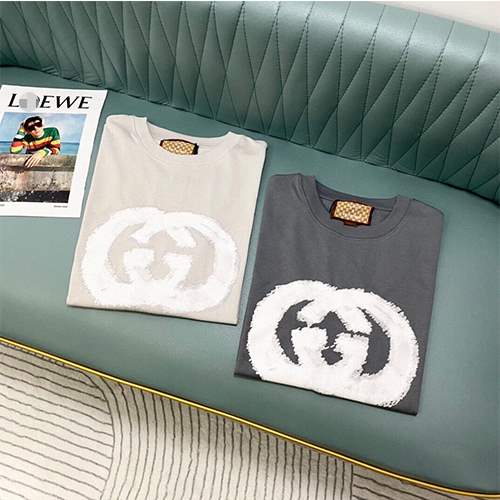 【バレンシアガ】×【グッチ】メンズ レディース 半袖Tシャツ 
