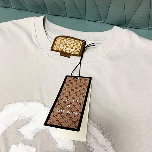 【バレンシアガ】×【グッチ】メンズ レディース 半袖Tシャツ 
