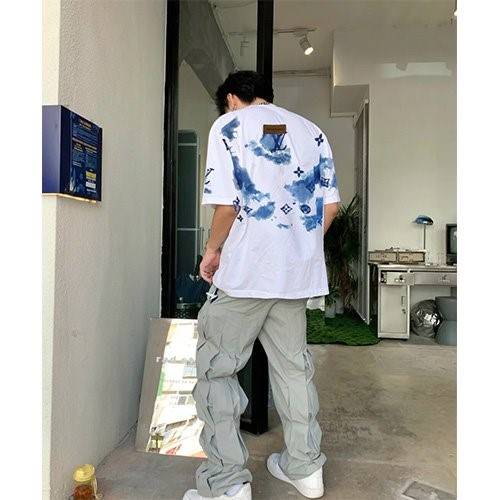 【ルイヴ*トン】メンズ レディース 半袖Tシャツ  
