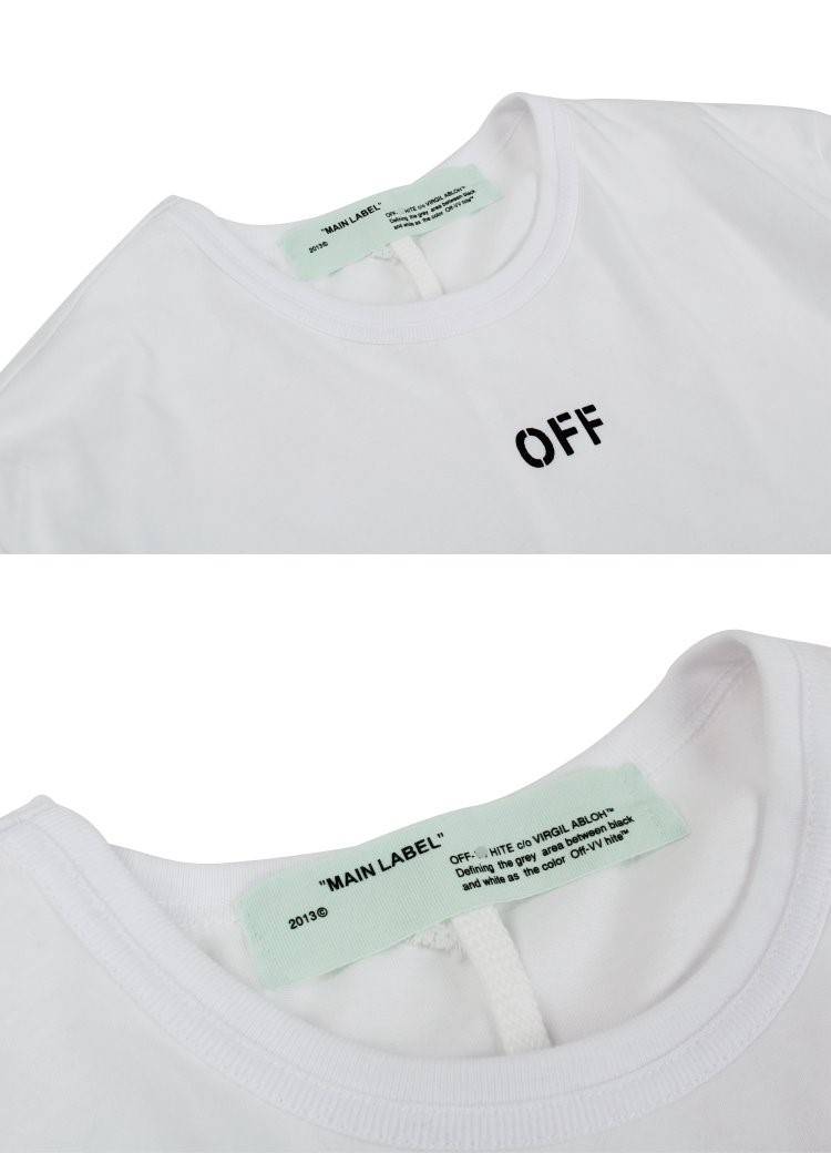 【オ*ホワイト OFF WHITE】メンズ レディース 半袖Tシャツ  