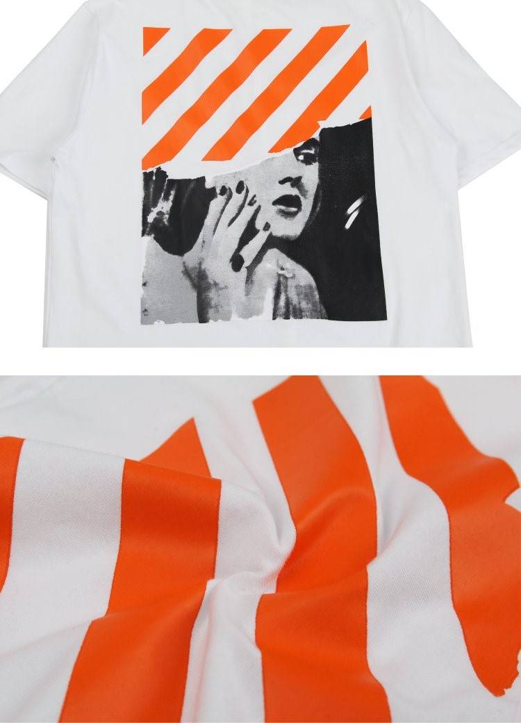 【オ*ホワイト OFF WHITE】メンズ レディース 半袖Tシャツ  