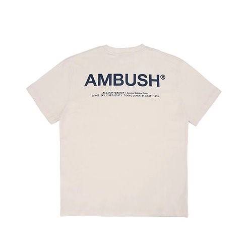 【AMBUSH】メンズ レディース 半袖Tシャツ  
