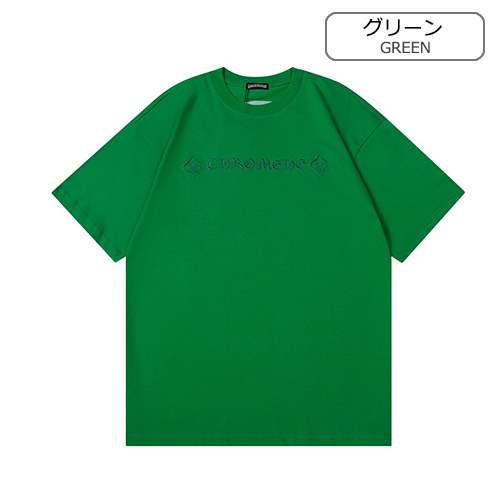 【クロムハーツ】メンズ レディース 半袖Tシャツ 