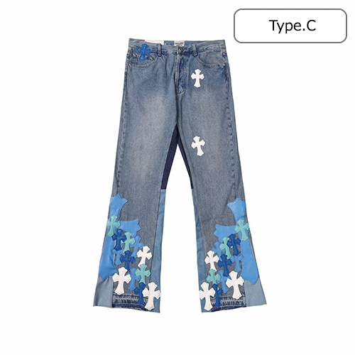 クロムハーツ偽物  デニムパンツ