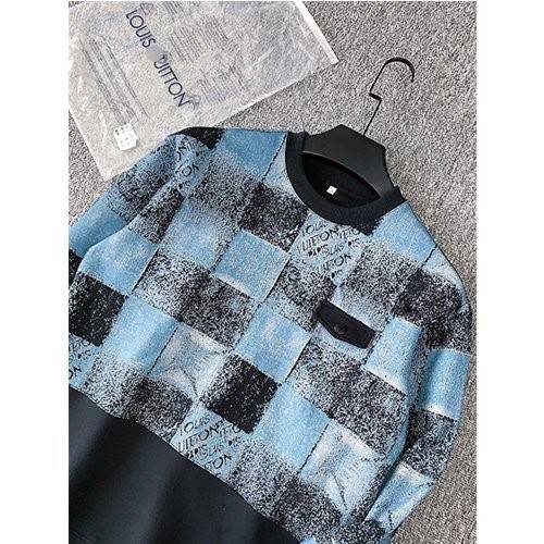 【ルイヴ*トン】メンズ レディース 長袖　スウェットTシャツー 