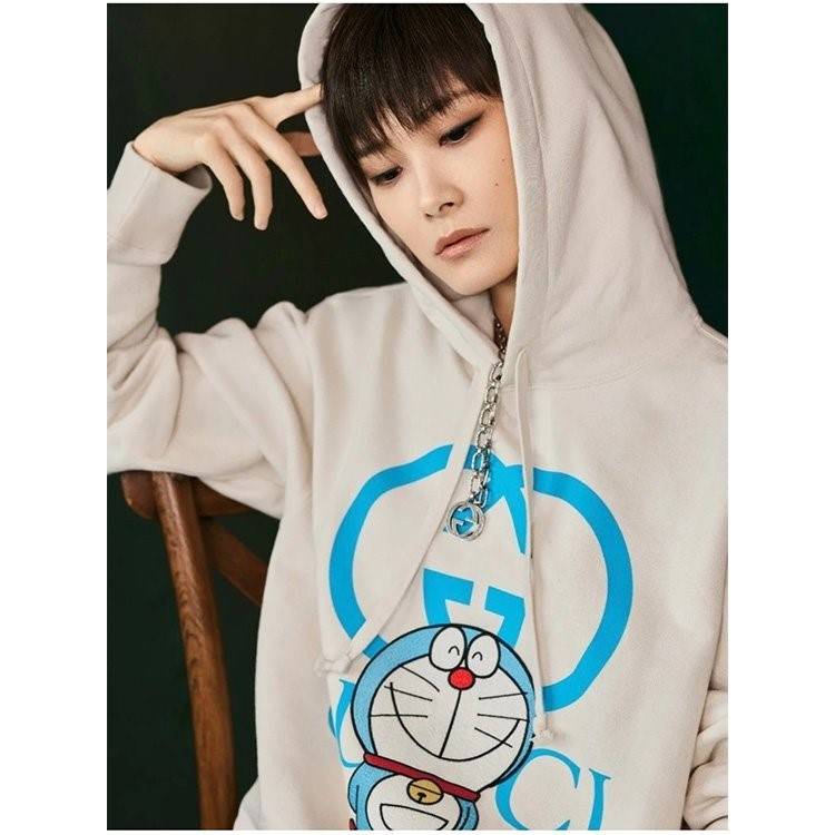 【グッチ】×【DORAEMON】高品質 メンズファッション フード Tシャツ パーカー 