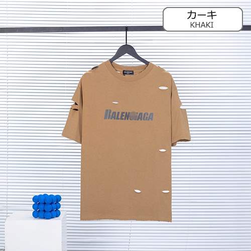 【バレンシアガ】メンズ レディース 半袖Tシャツ 