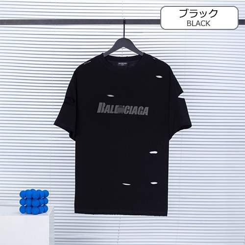 【バレンシアガ】メンズ レディース 半袖Tシャツ 