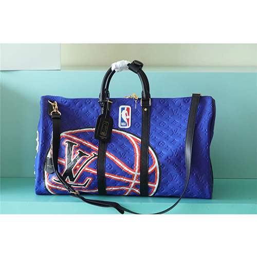 ルイヴィトン偽物 × NBA  旅行バック　2WAYバック  レディース メンズ  M21105 KEEPALL BANDOULIERE 55