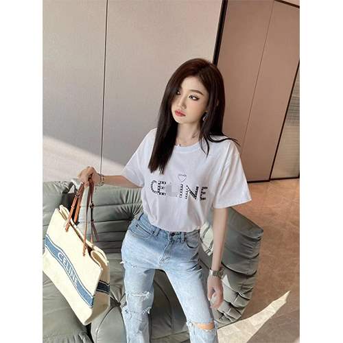 【セリーヌ】メンズ レディース 半袖Tシャツ 
