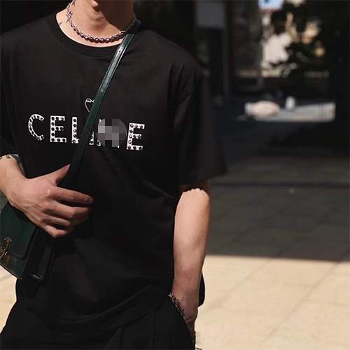 【セリーヌ】メンズ レディース 半袖Tシャツ 
