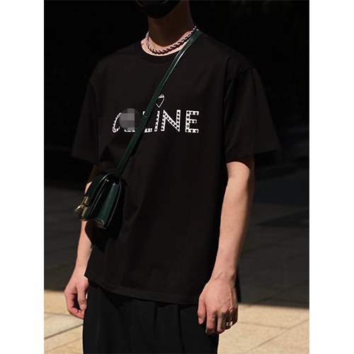 【セリーヌ】メンズ レディース 半袖Tシャツ 
