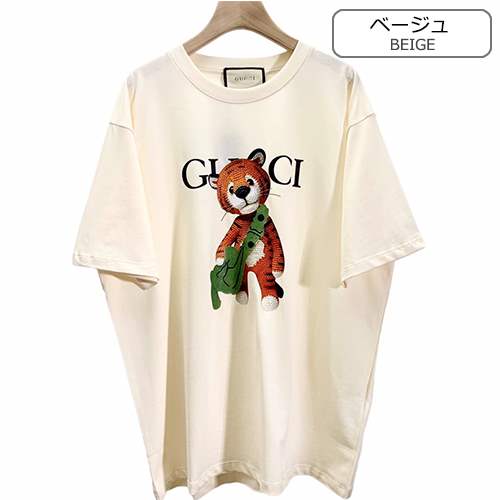 【グッチ】メンズ レディース 半袖Tシャツ 