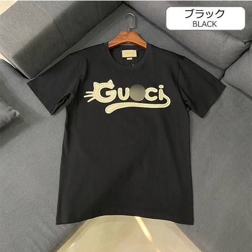 【グッチ】メンズ レディース 半袖Tシャツ 