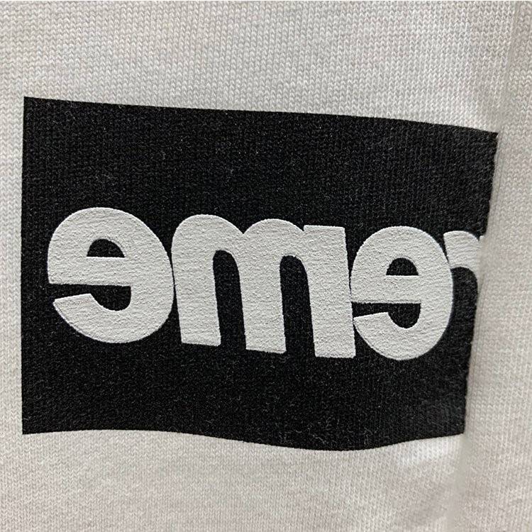 【シュプリ*ム S*PREME】x【 Comme des Garçons】 SHIRT Split Box Logo Tee 高品質メンズ レディース 半袖Tシャツ