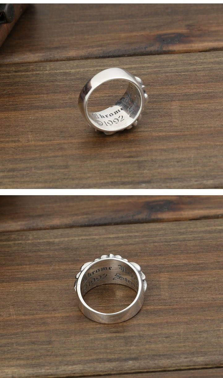 クロムハーツ コピー   シルバー　リング　指輪 アクセサリー イタリア　スーパーブランド
