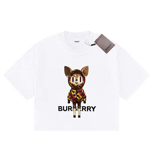 バーバリーコピー メンズ レディース 半袖Tシャツ