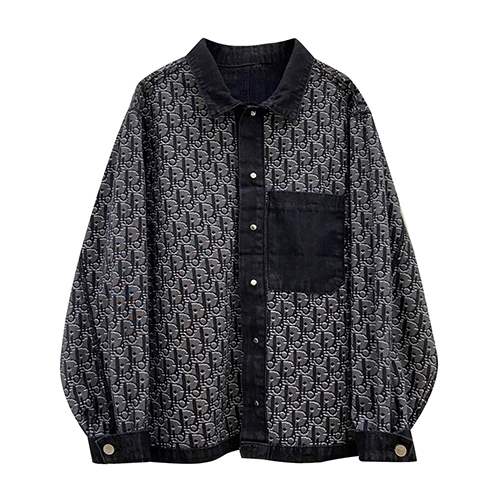 【ディオール】両面 メンズ レディース 流行り　 シャツ 