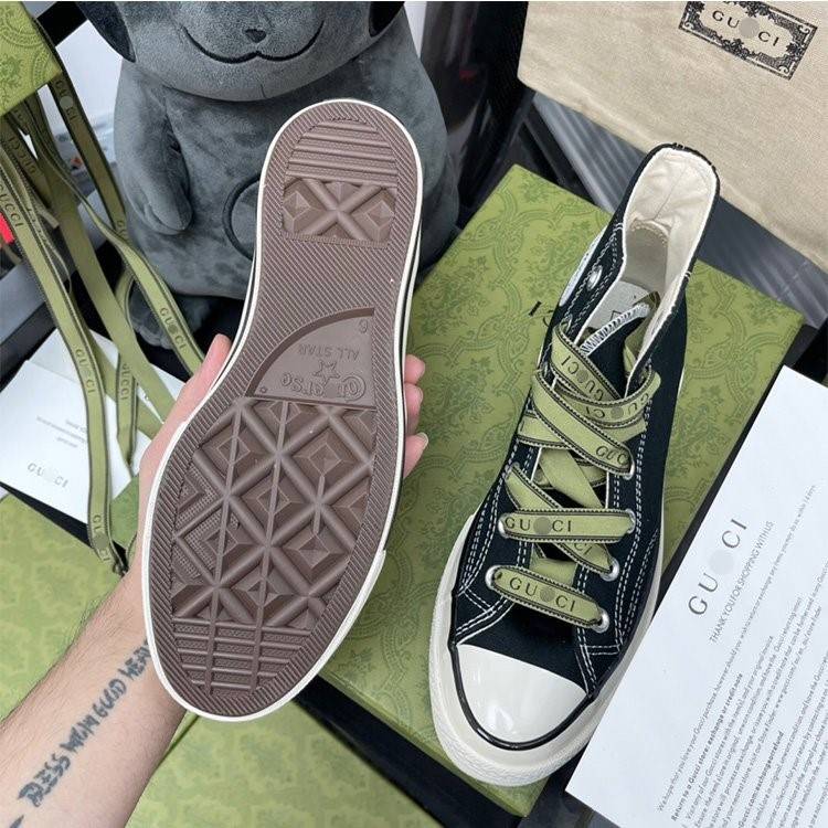 【グッチ】×【CONVERSE】高品質 メンズ レディース  スニーカー  