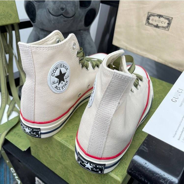 【グッチ】×【CONVERSE】高品質 メンズ レディース  スニーカー  