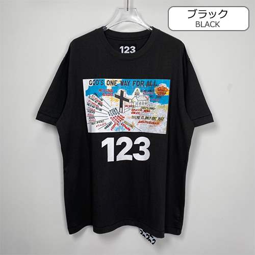 アルアルアル123 × MRKT POP UP メンズ レディース 半袖Tシャツ