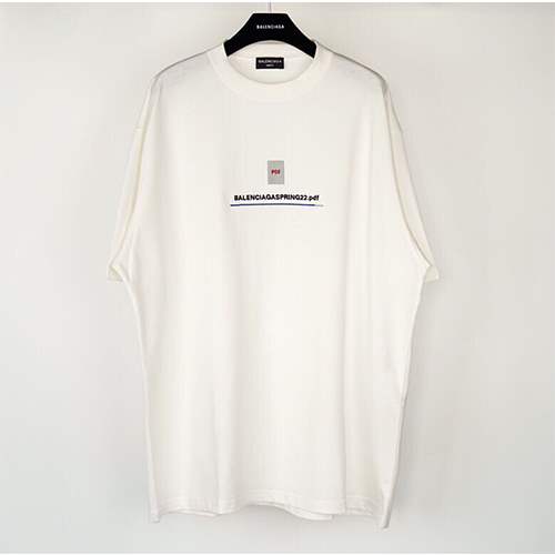 【バレンシアガ】メンズ レディース 半袖Tシャツ 