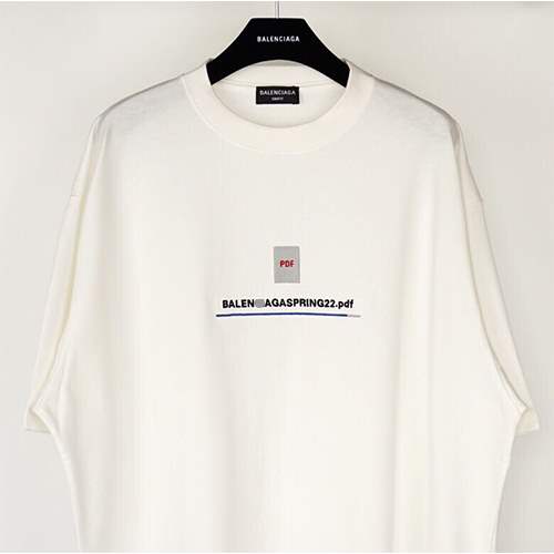 【バレンシアガ】メンズ レディース 半袖Tシャツ 