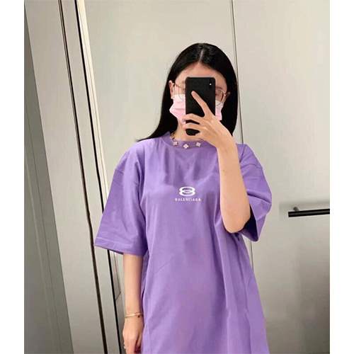 【バレンシアガ】メンズ レディース 半袖Tシャツ 