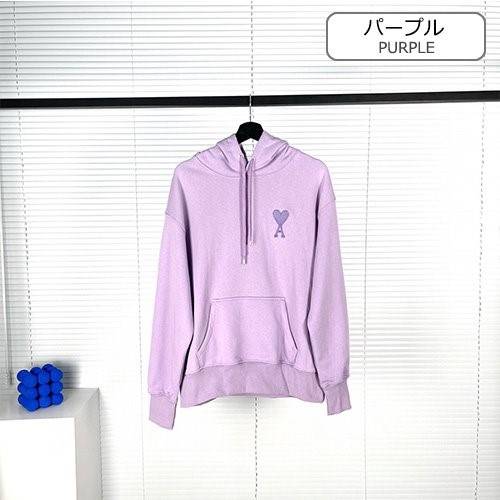 【AMI】メンズファッション フード Tシャツ パーカー    