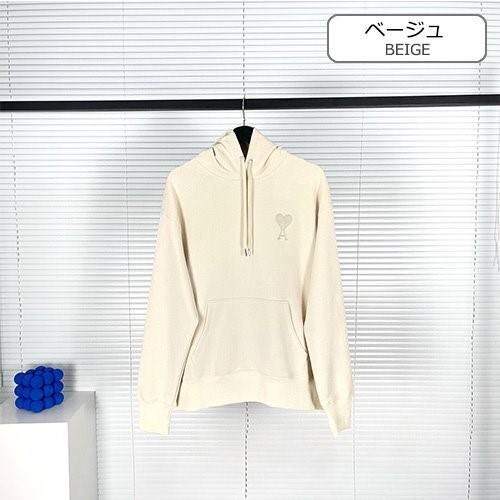 【AMI】メンズファッション フード Tシャツ パーカー    