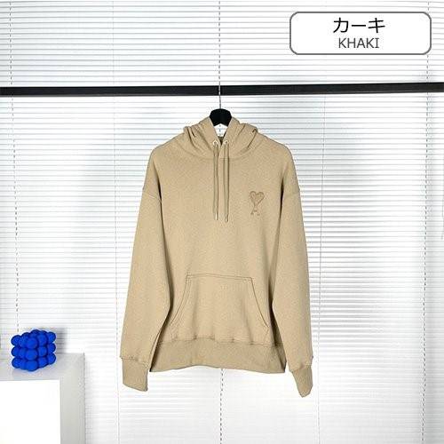 【AMI】メンズファッション フード Tシャツ パーカー    