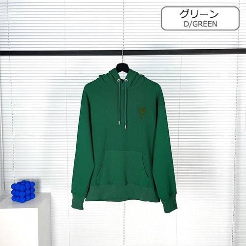 【AMI】メンズファッション フード Tシャツ パーカー    