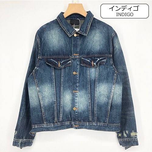 フィアオブゴッド偽物 Gジャン　デニムジャケット