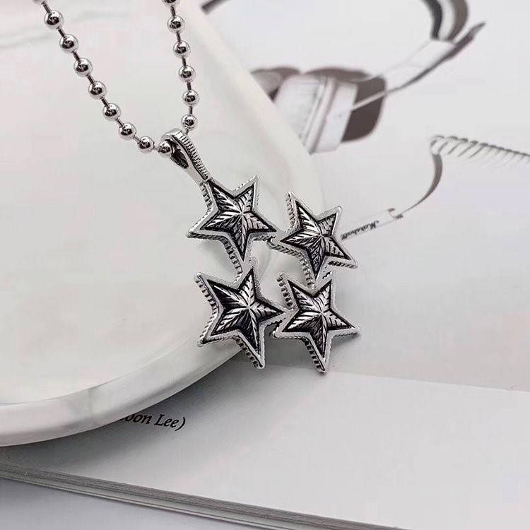ccdy sanderson チェーン/ペンダント セット ネックレス   シルバー