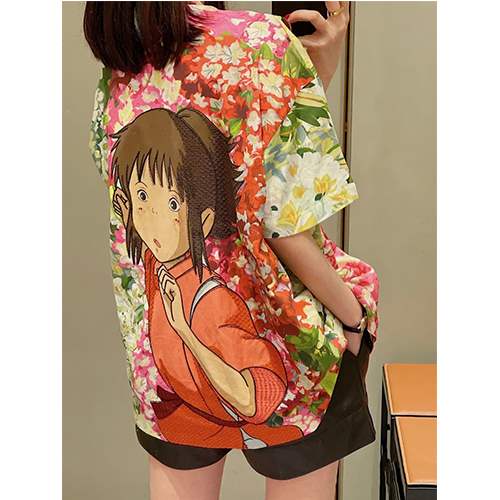 ロエベ偽物メンズ レディース 半袖Tシャツ