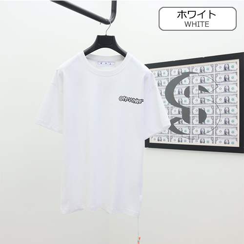 【オフホワイト】メンズ レディース 半袖Tシャツ 