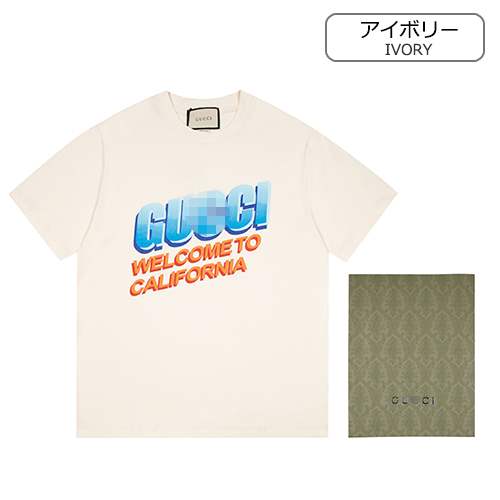 【グッチ】メンズ レディース 半袖Tシャツ 