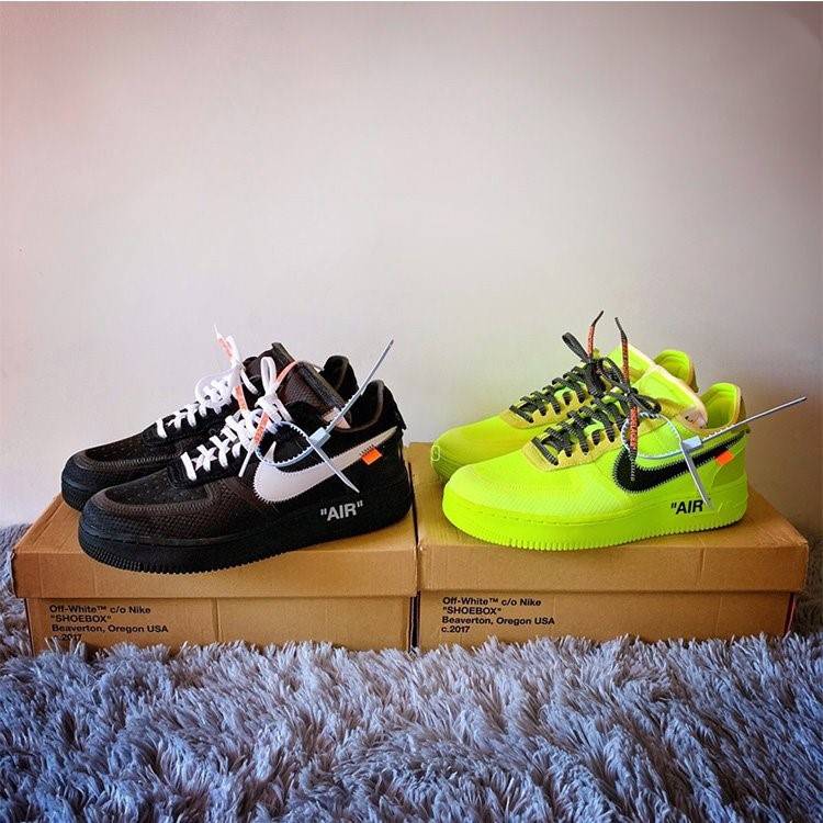 【オフホワイト OFF-WHITE】× 【ナイキ NIK*】Air Force 1 Low メンズ レディース  スニーカー  