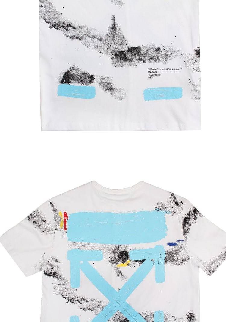 【オ*ホワイト OFF WHITE】メンズ レディース 半袖Tシャツ  