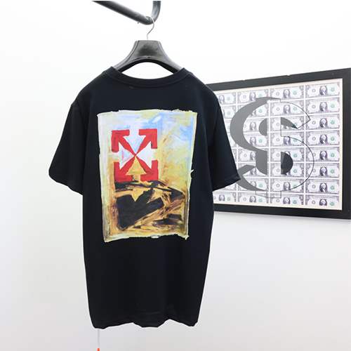 オフホワイトスーパーコピーメンズ レディース 半袖Tシャツ