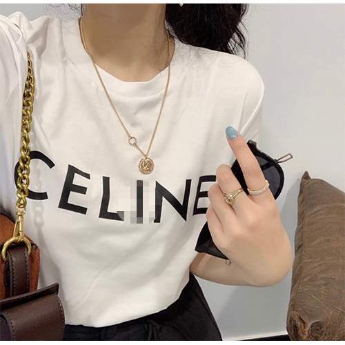 【セリーヌ】メンズ レディース 半袖Tシャツ 