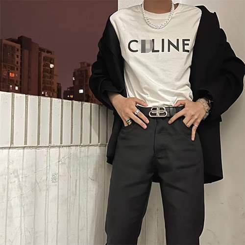 【セリーヌ】メンズ レディース 半袖Tシャツ 