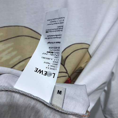 【ロエベ】メンズ レディース 半袖Tシャツ 