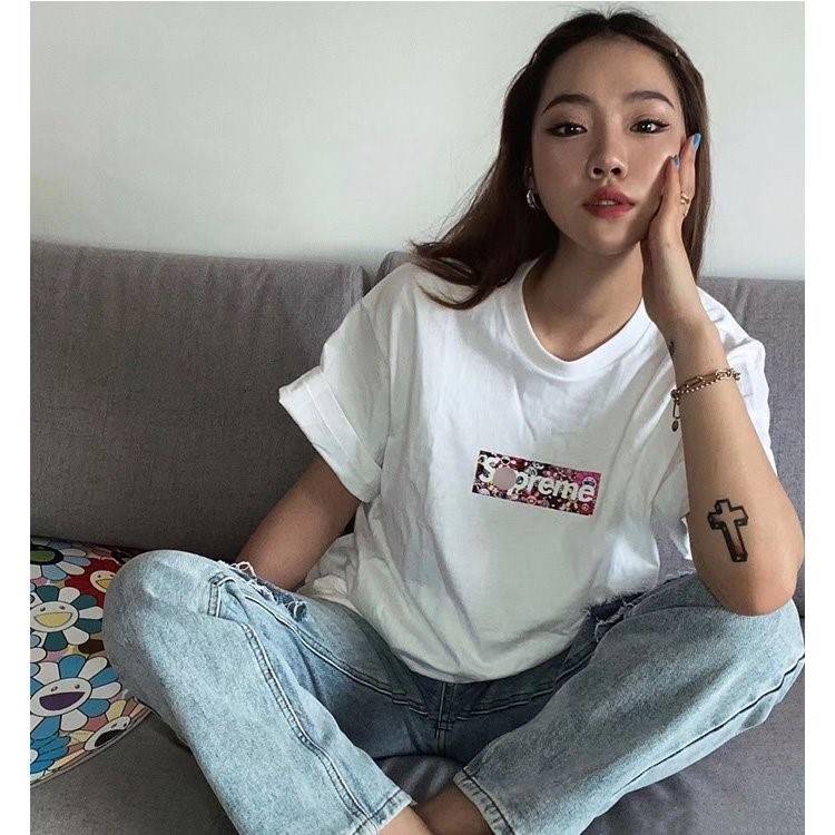 【シュプリーム S*PREME】 TAKASDHI MURAKAMI COVID-19 RELIEF BOX 高品質  半袖Tシャツ 