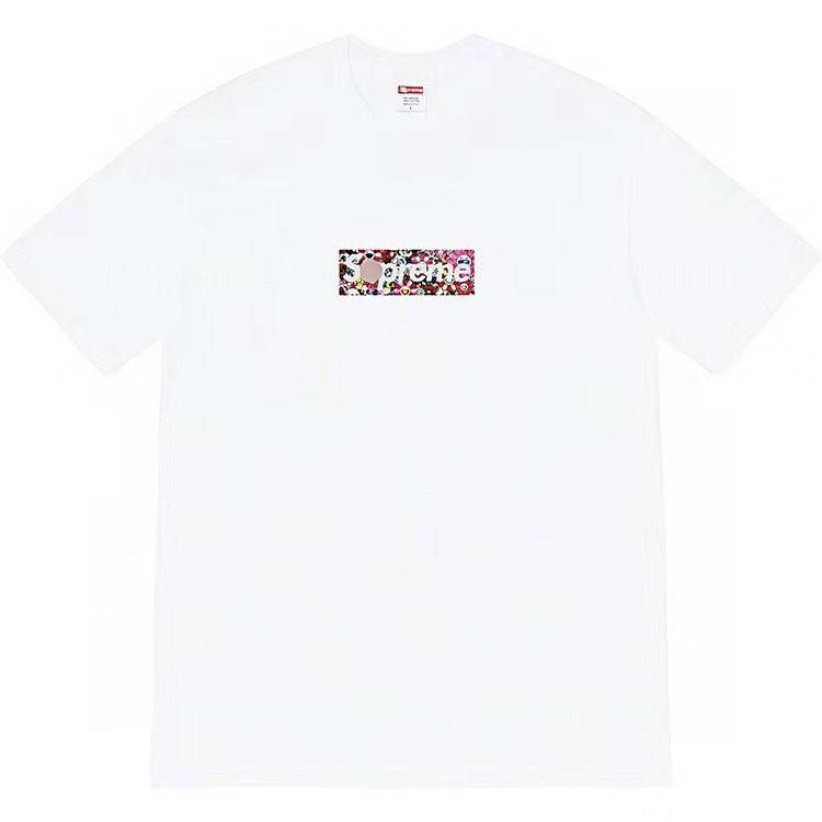 【シュプリーム S*PREME】 TAKASDHI MURAKAMI COVID-19 RELIEF BOX 高品質  半袖Tシャツ 