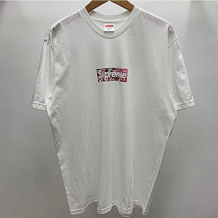 【シュプリーム S*PREME】 TAKASDHI MURAKAMI COVID-19 RELIEF BOX 高品質  半袖Tシャツ 
